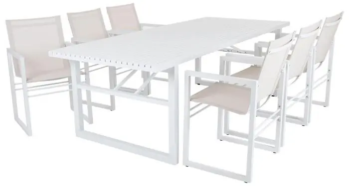 Vevi 230X95 cm Vit / Offwhite - Brafab - Bonus Möbler Fri frakt