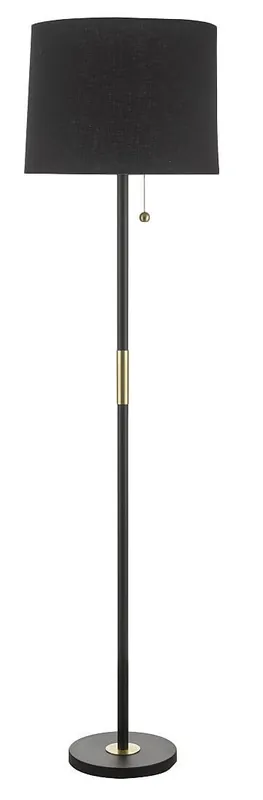 I lager STOCKHOLM Golvlampa 165cm Svart