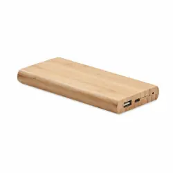 Arena C - 6000 mAh Powerbank i bambu Snabb frakt