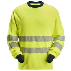 ProtecWork långärmad t-shirt, varsel klass 3 Begränsad tid