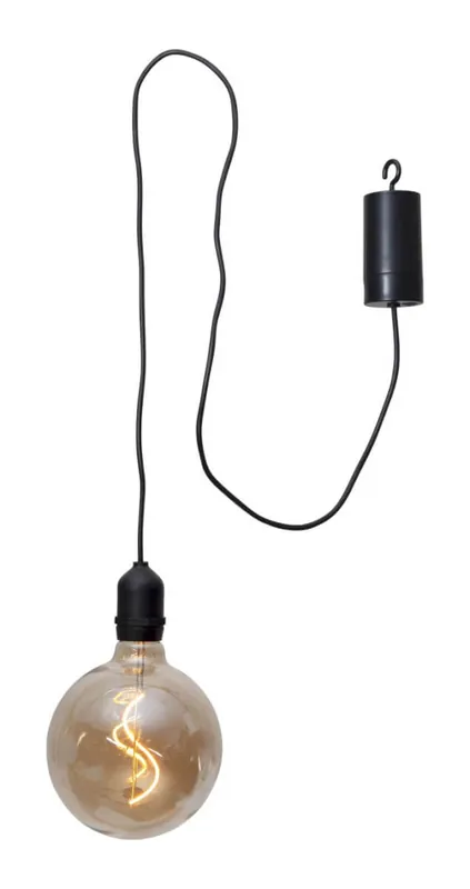 Begränsat erbjudande BOWL Dekorationskula Batteri 12,5cm Amber IP44