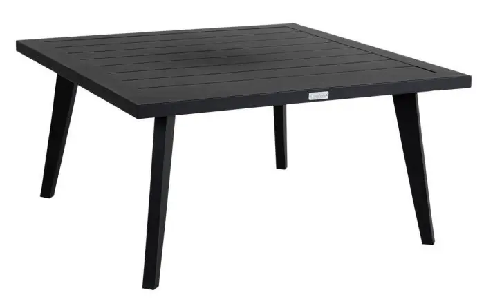 Villac 88X88 cm Svart - Brafab - Bonus Möbler Erbjudandepris