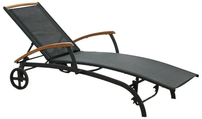 Andy Teak Svart / Svart - Brafab - Bonus Möbler Outlet