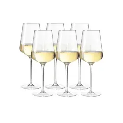 PUCCINI Röd/vitvinglas, 6-pack Premium