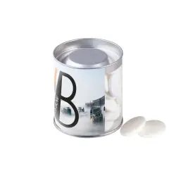 Burk med Imperial mints med fullfärgstryck Rabatter