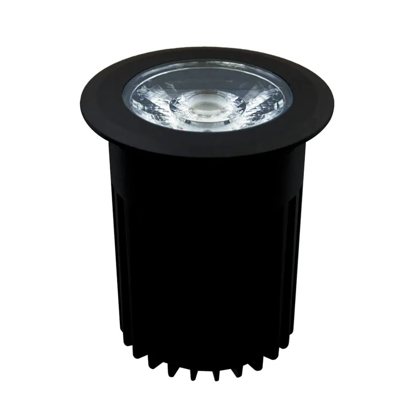 Endast idag CASTOR Markspot 9cm 12V Svart IP67