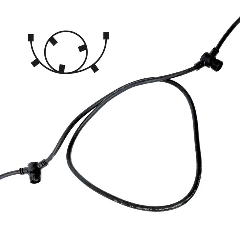 Handla nu SPLITTER Grenkabel/Förlängning 5m med 5+1 Uttag 12V