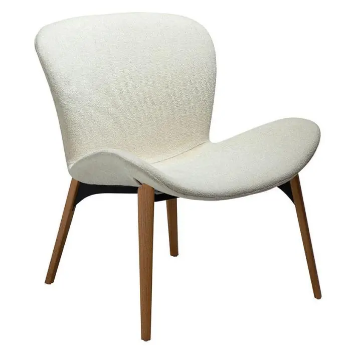 Billig Paragon Bouclétyg Bone White / Ekfanér - Dan-Form - Bonus Möbler