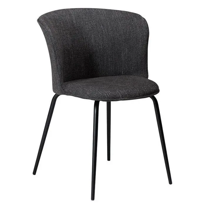 Eden Bouclétyg Raven Black / Black - Dan-Form - Bonus Möbler Fri frakt