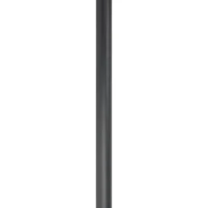 ELEVATO Stolpe till Luna spotlight 70cm Svart Expressleverans