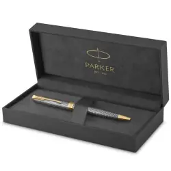 Parker Sonnet Ciselé Silver Ballpoint pen Snabb leverans