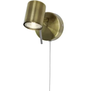 ALPHA Väggspot 1a 13cm Antik Fynd