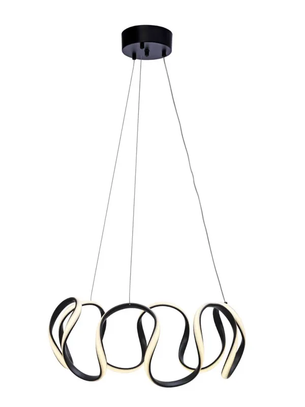 Rea WAVE LED Takpendel Stepdim 55cm Svart