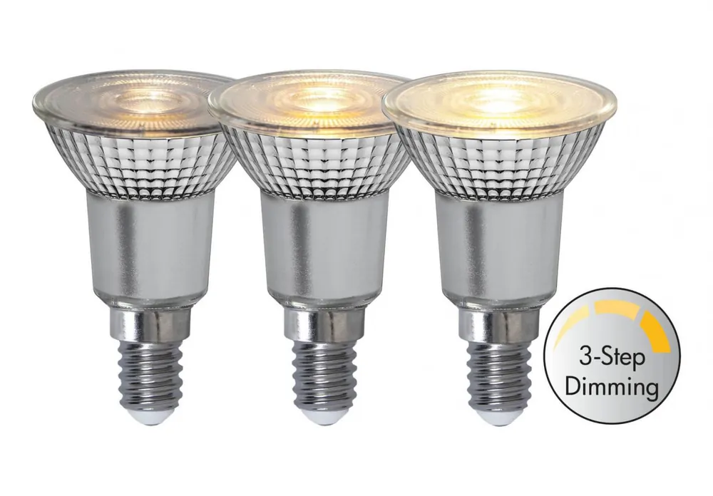 E14 Spotlight 3-Stegs Dimbar 4W 2700K 390lm LED-Lampa Sänkt pris