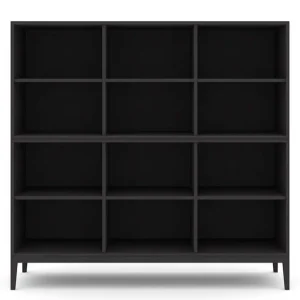 Begränsad tid Edge 2.0 2-sektioner 6 hyllor Black - Englesson - Bonus Möbler