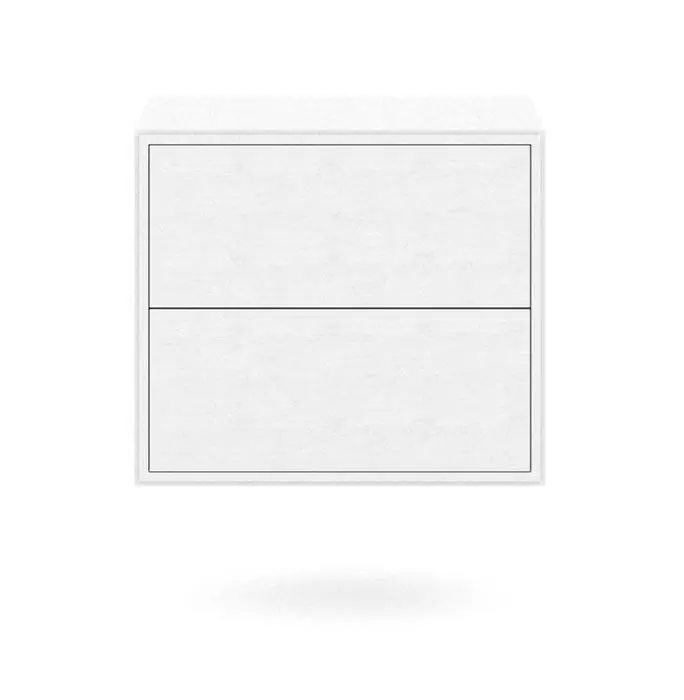 Edge 2.0 2 lådor White - Englesson - Bonus Möbler Rabatt