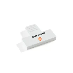 Premium Kylskåpsmagnet hård med vippfunktion 50x42 mm