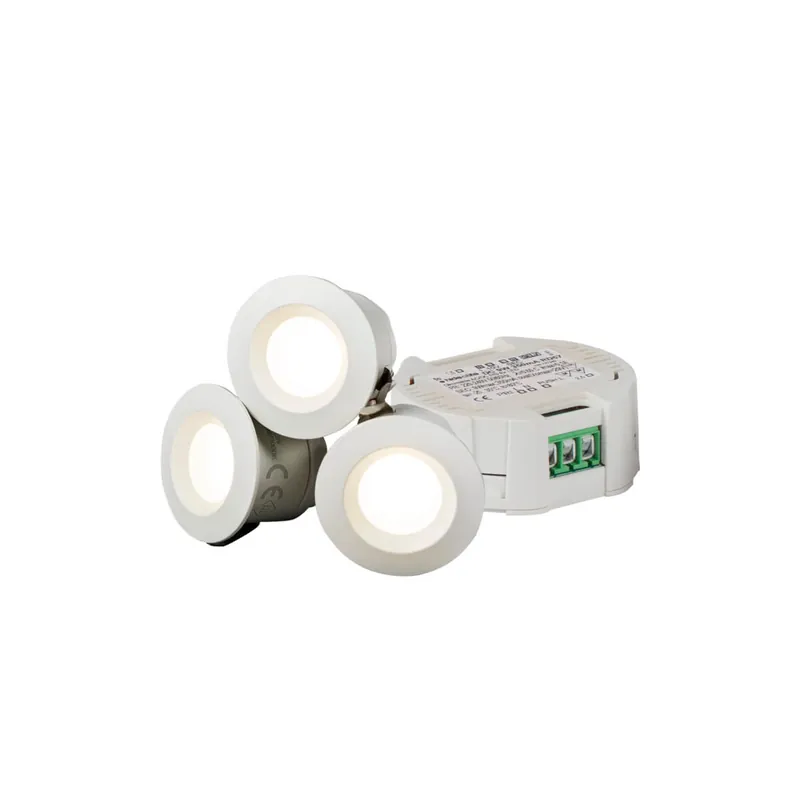 Trygg betalning CORE SMART Minidownlight 45° Kit 3-Pack 3000K Vit