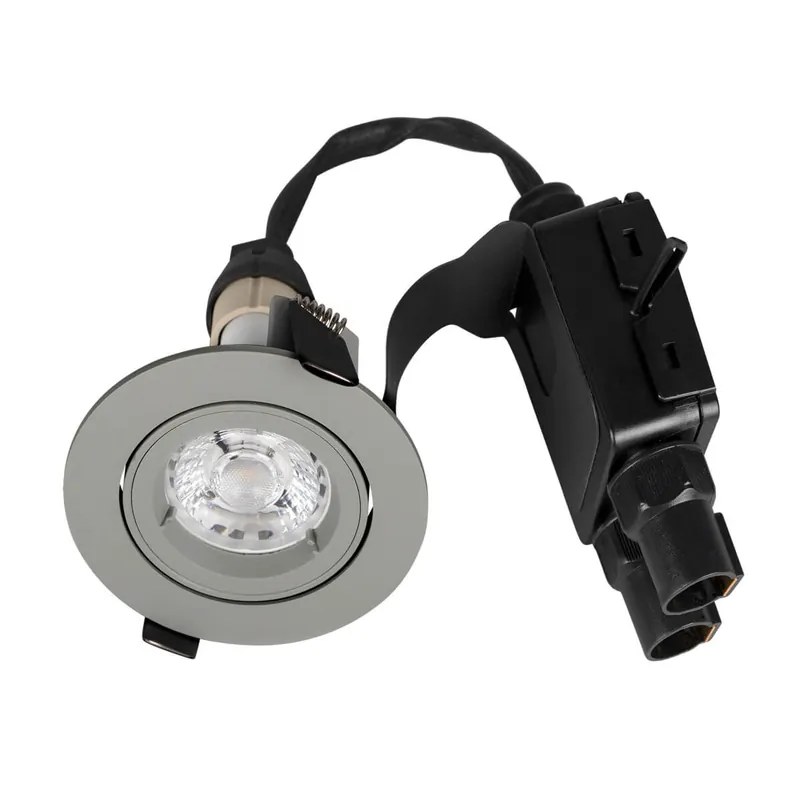 Kampanjpris COMFORT Quick Downlight IP23 95mm Grå