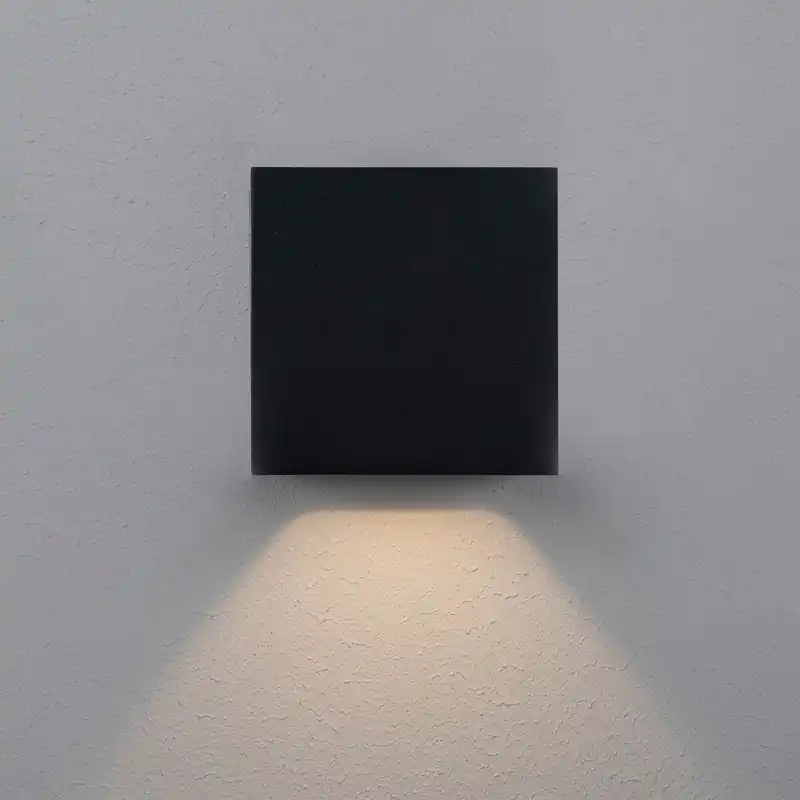 Fynd CUBE XL I Vägglampa 15cm Antracit