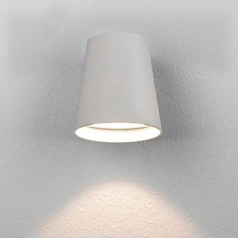 CONE XL Vägglampa 19cm Vit Kundfavorit