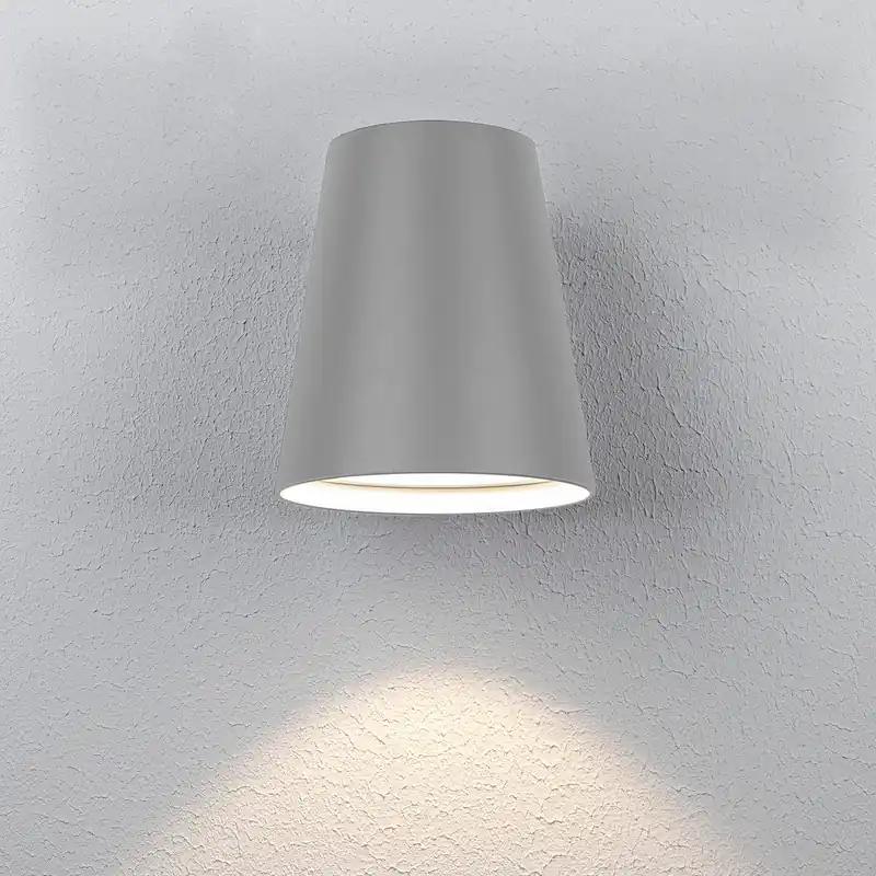 Sista chansen CONE XL Vägglampa 19cm Grå
