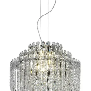 AVENIDA Takpendel 55cm Krom/K9 kristall Nedsatt pris