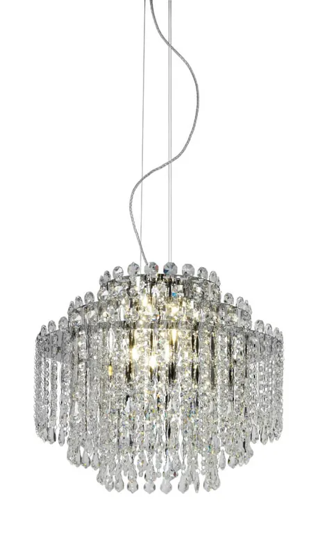 AVENIDA Takpendel 55cm Krom/K9 kristall Nedsatt pris