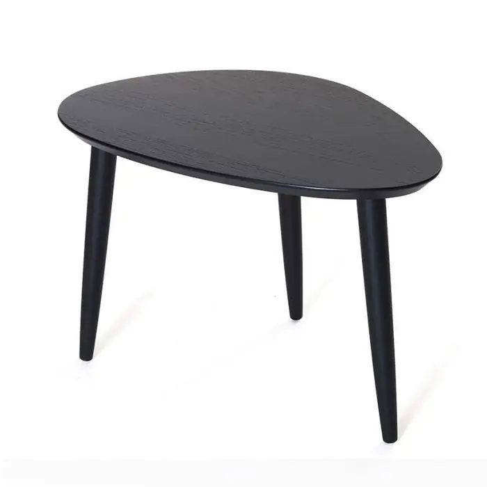 Endast denna vecka Harmoni 65X45 cm Hög Svartbetsad ek - Bordbirger - Bonus Möbler