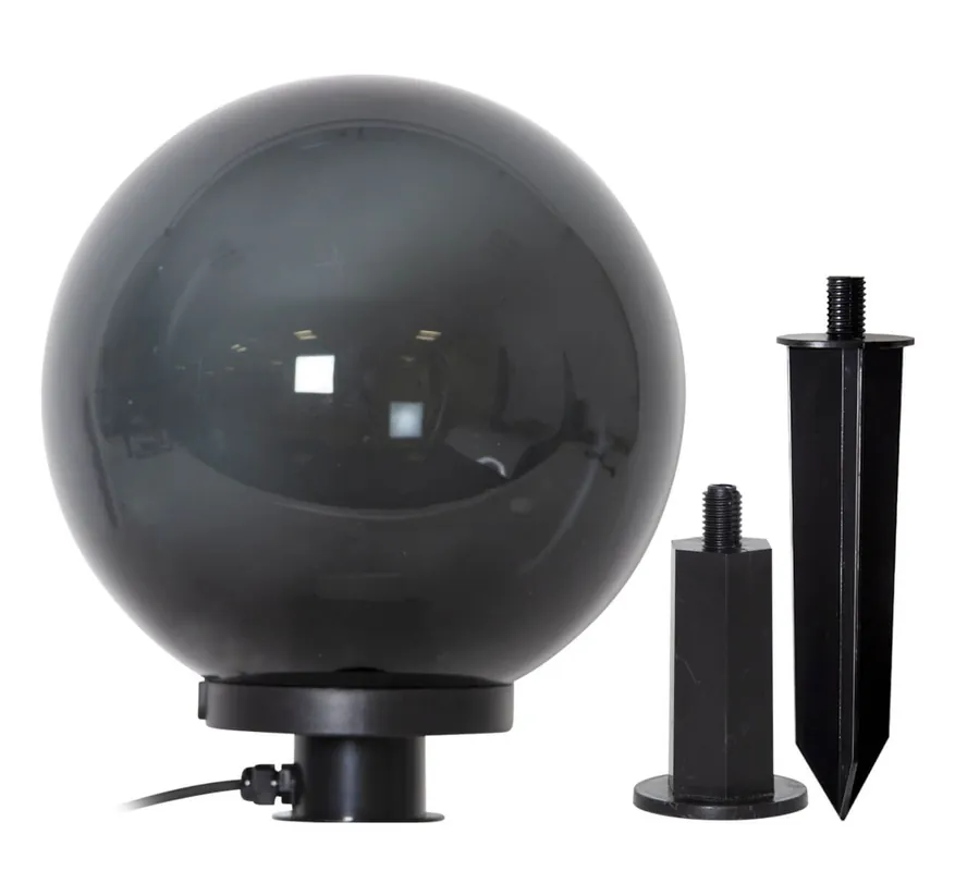 ORBY Klot Utomhusdekoration 30cm Svart Kampanj