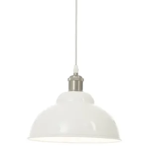 BONNIE Takpendel 26cm Vit/Silver Beställ idag