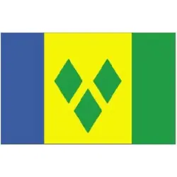 Endast idag Flagga Saint Vincent och Grenadinerna