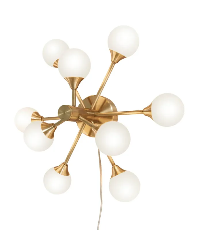 COSMOS Väggplafond Bygel 9L 52,5cm Antik/Rökgrå Expressleverans