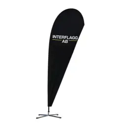 Beachflagga Storlek 450 cm flagga 144 x 245 cm Outlet