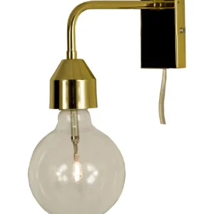Begränsat erbjudande FLYNN Vägglampa 20cm Mässing