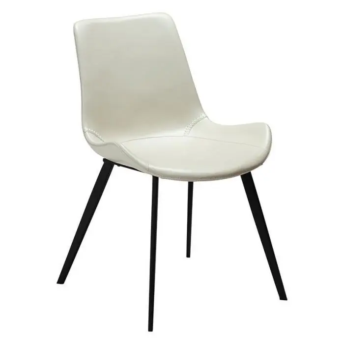 Hype Konstläder Bone White / Black - Dan-Form - Bonus Möbler Snabb leverans