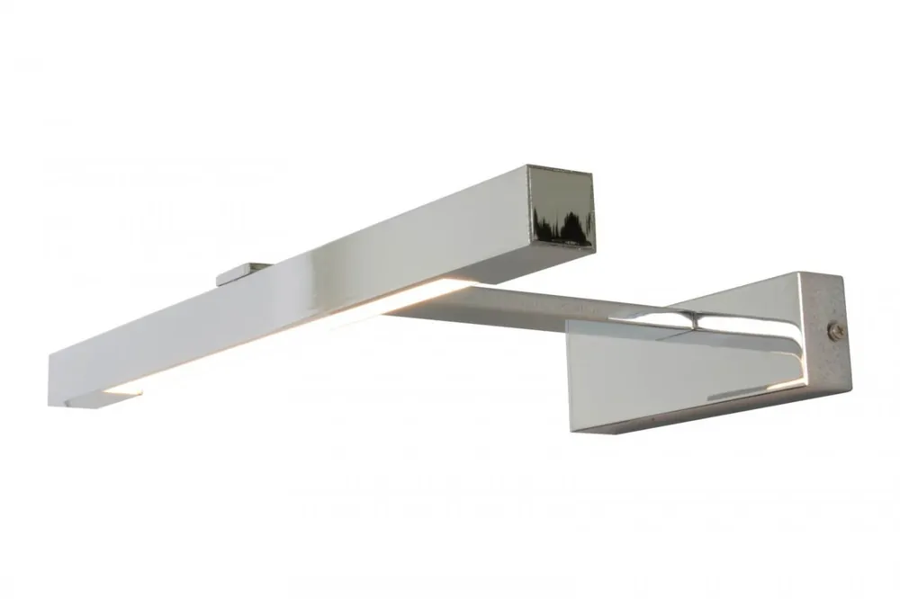Sista chansen LUCCA Vägglampa Bad 9W 38cm Krom IP44