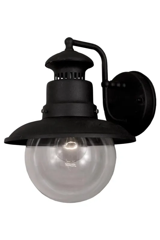 LUNDEBY Vägglampa Ute 27cm Svart IP44 Begränsad tid