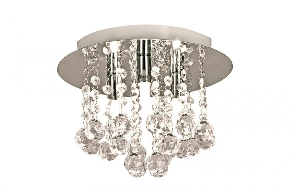 MADELENE Plafond 26cm Krom/Fast installation Rea