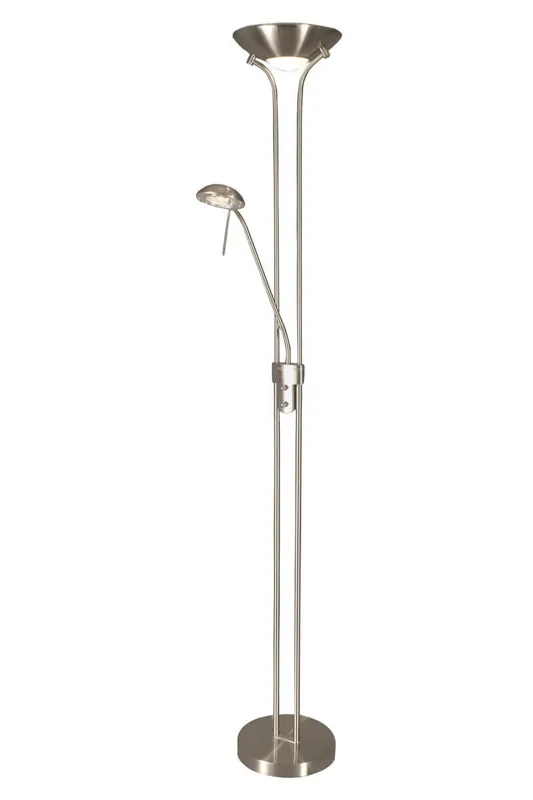 PALMA Golvlampa Uplight Dimbar 179cm Stål Kampanjpris