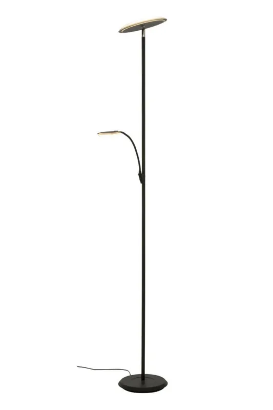 Sänkt pris STOCKHOLM Golvlampa LED-Uplight Dimbar 184cm Svart