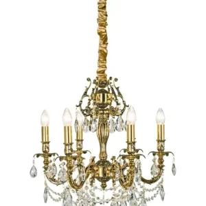 Beställ idag VERSAILLES Takkrona 6L 55,5cm Antik