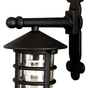 VISBY Vägglampa Ute 29,5cm Svart IP44 Rabatter