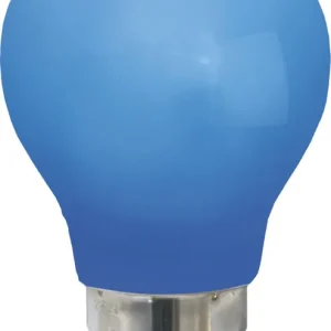 Bästa pris B22 Klot Party 0.9W Blå LED-Lampa