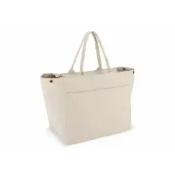 Toteväska i bomull med dragkedja OEKO-TEX® 39 x 24 x 34cm 320g/m² Billig
