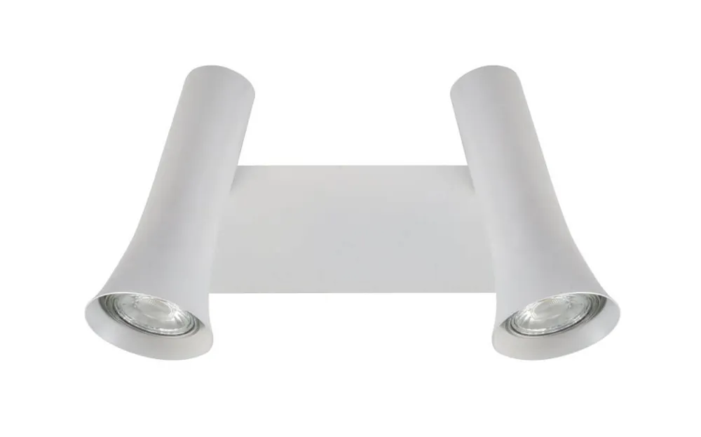 TORONTO Vägglampa Dubbel 27cm Vit Sista chansen