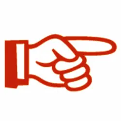 Bästa pris Kontrollstämpel Ø12 mm "Hand" - Colop Printer, Röd