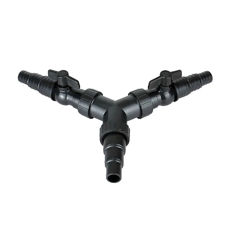 UNIVERSALADAPTER 3-vägs m. kran 11/2" Begränsat antal
