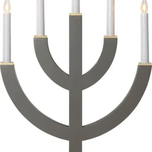 Bästa pris ANNO Ljusstake 5L 59cm Brun