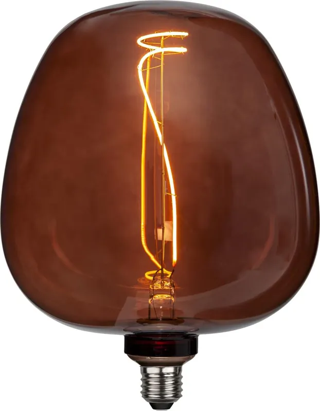 E27 Decoled Brun 2W 1800K 45lm LED-Lampa Endast idag